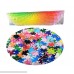 LRRH 1000 Pcs Round Jigsaw Puzzles Rainbow Palette Intellectual Game for Adults and Kids B076Y48QL5